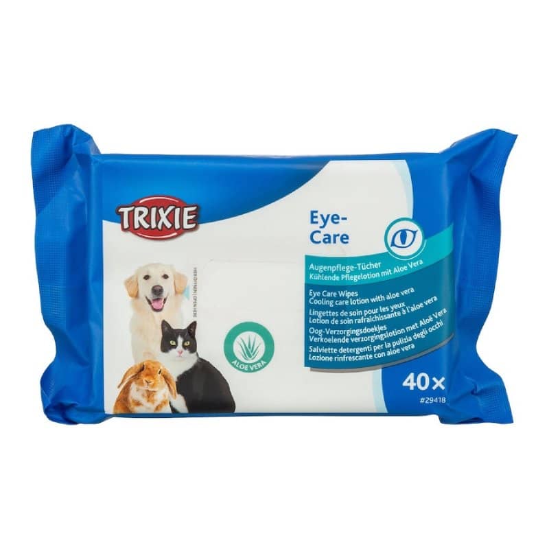 Trixie Eye Care acu salvetes suņiem un kaķiem N40